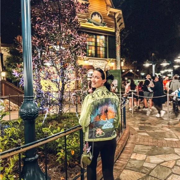 Custom Disney The Princess and the Frog Denim Jacket - Picture 7 of 10